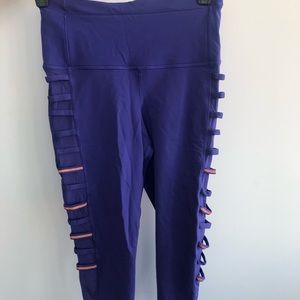 Lululemon purple and pink leggings